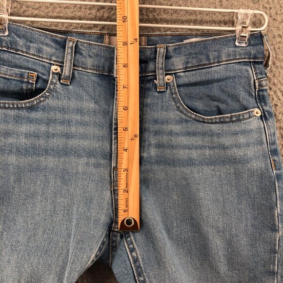 Everlane Jeans Womens 26 Blue Light Wash Denim Ankle Skinny Leg Stretch Everyday - Picture 8 of 11